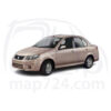 کفپوش ساینا ( جدید ) برند صنایع قطعه خودرو حامد MAP000415